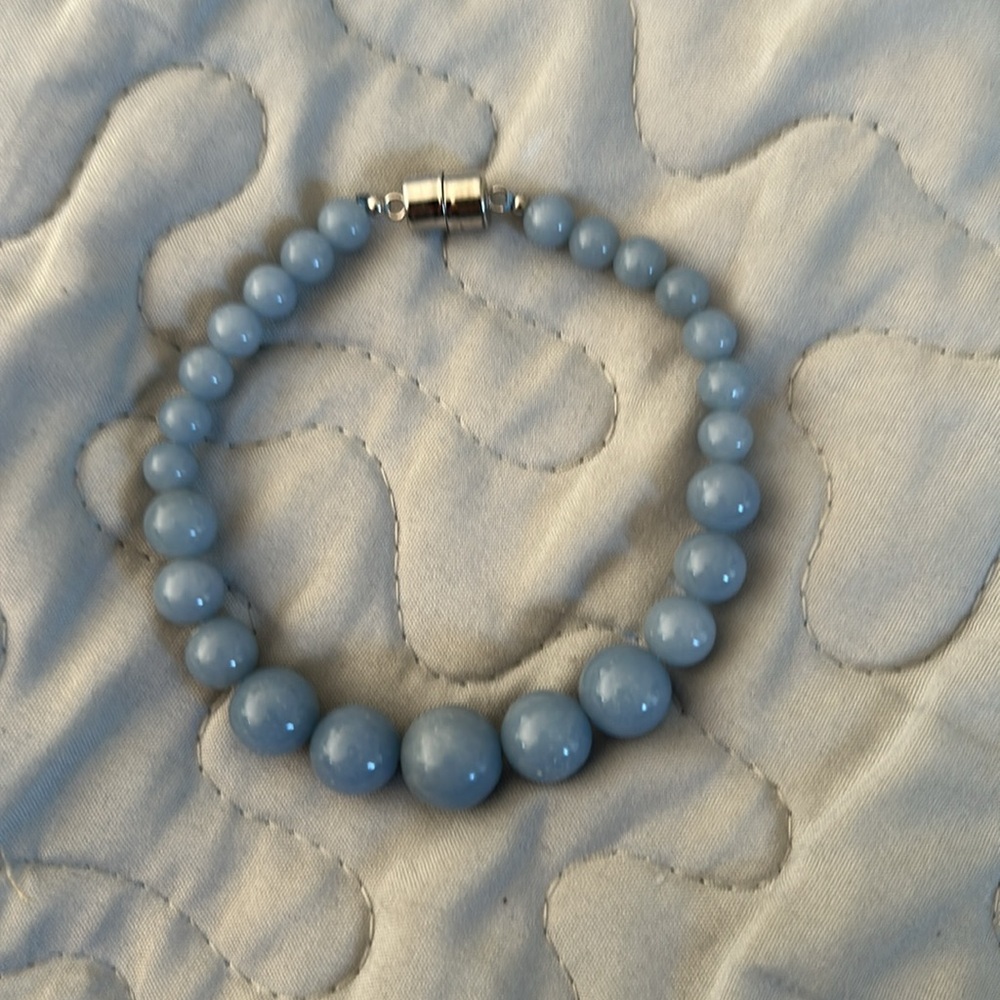 Angelite bracelet